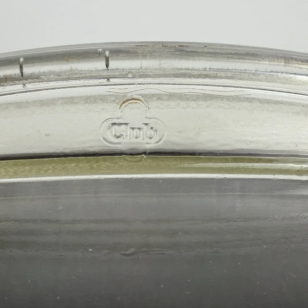 Vintage Club Aluminum Hammercraft 15-Inch Oval Roaster with Clear Glass Dome Lid